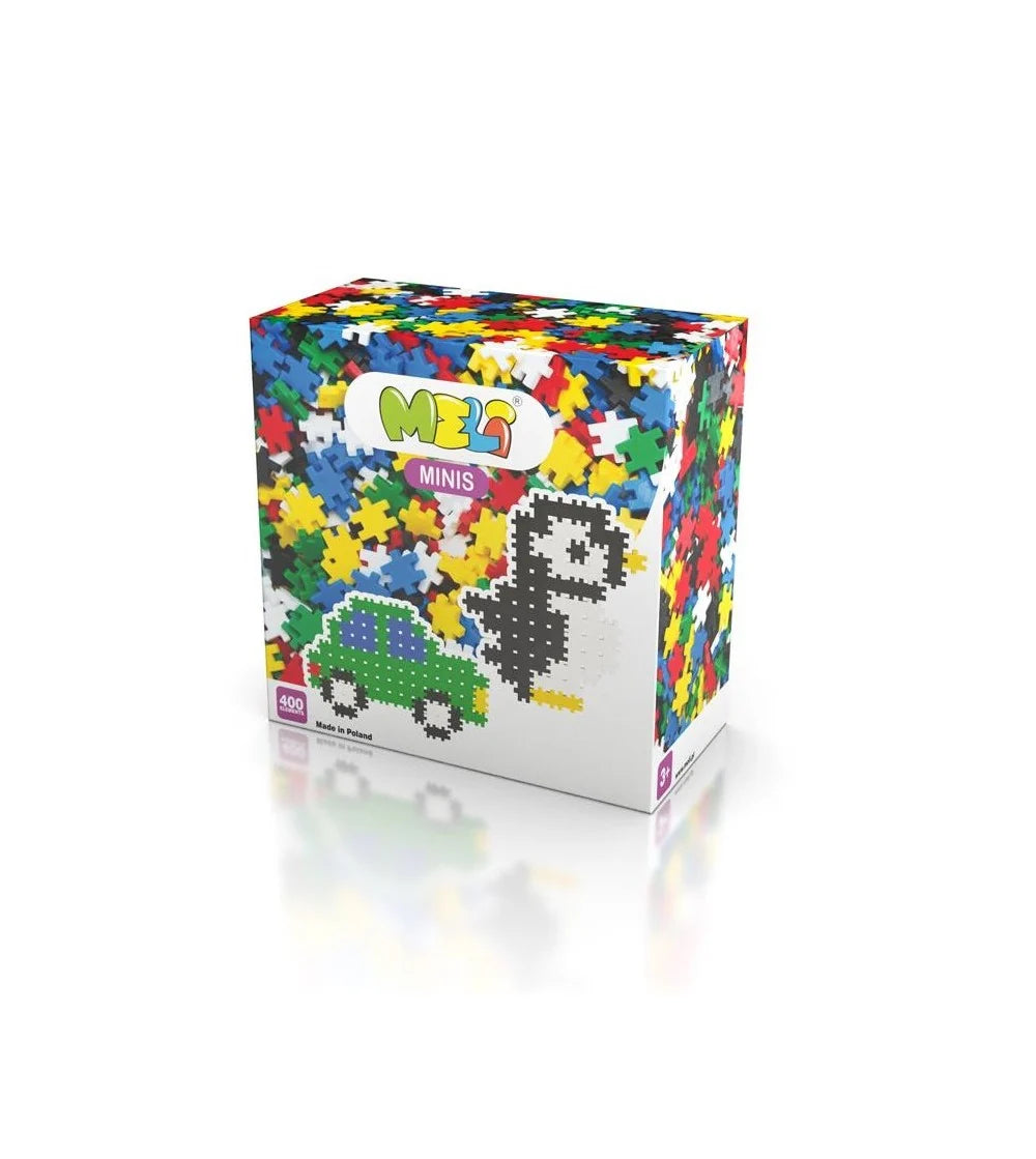 Meli minis 400 piezas | De Cáscara de Nuez | concentración, motricidad fina, creatividad, estimulación cognitiva
