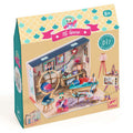 Maqueta de madera Mi House Stella de Djeco | De Cáscara de Nuez | juego simbólico, creatividad, motricidad fina, coordinación ojo-mano, concentración, montaje, juego imaginativo