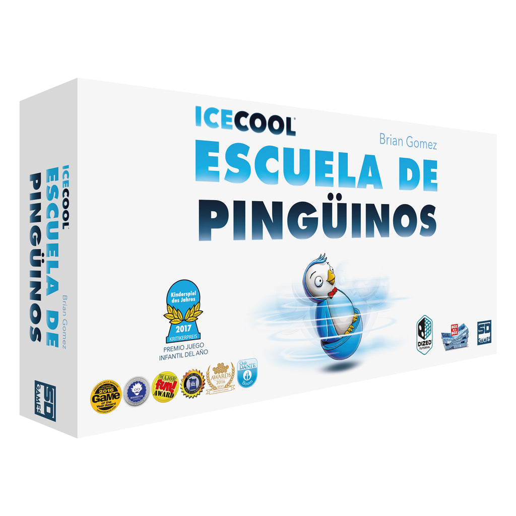 Escuela de Pingüinos | De Cáscara de Nuez | habilidad, estrategia, coordinación ojo mano, visiopercepción y localización espacial, planificación y organización,  concentración, atención, profesionales,  tolerancia a la frustación, control de impulsos,  toma de decisiones, motricidad fina.