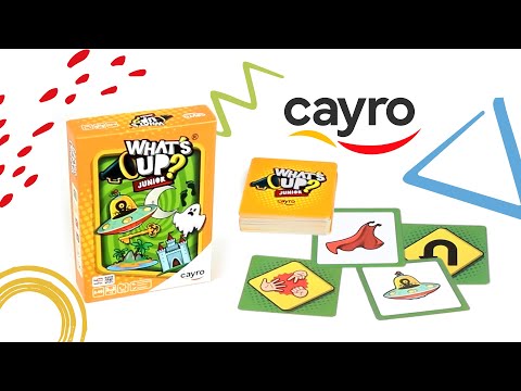 What's Up Mini de Cayro – Juego de creación de historias | De Cáscara de Nuez | creatividad, expresión oral, mímica, habilidades sociales, comunicación no verbal, profesionales.
