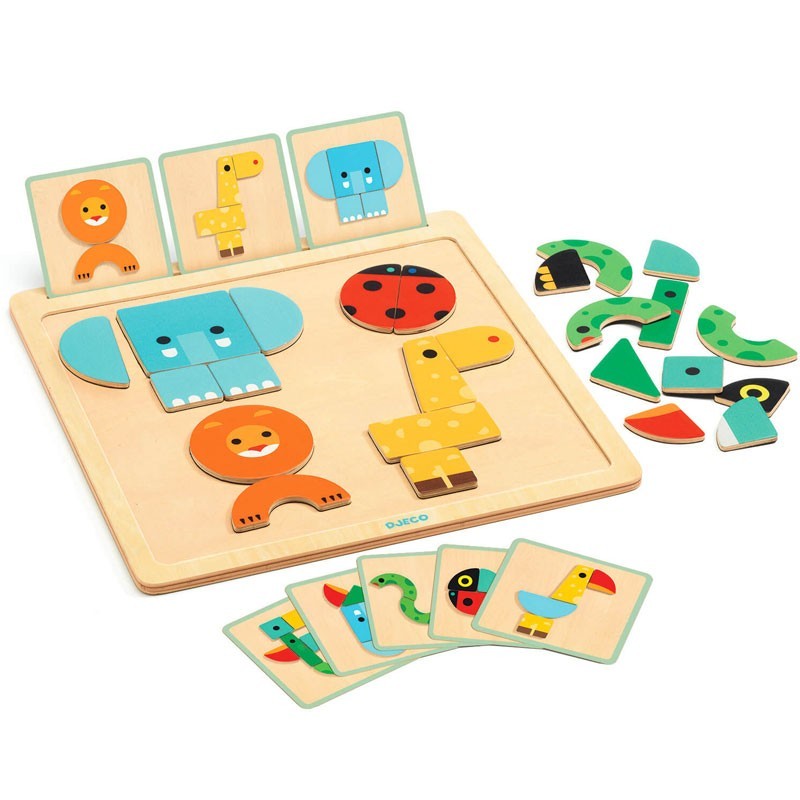 Primera Edad Geobasic de Djeco | De Cáscara de Nuez | estimulación cognitiva, motricidad fina, atención, autonomía