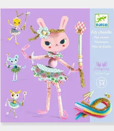 Ensartes Mis Hadas Djeco  | De Cáscara de Nuez | ensartes, motricidad fina, manualidades, hadas, creatividad,atención, concentración, mundo mágico de las hadas. 