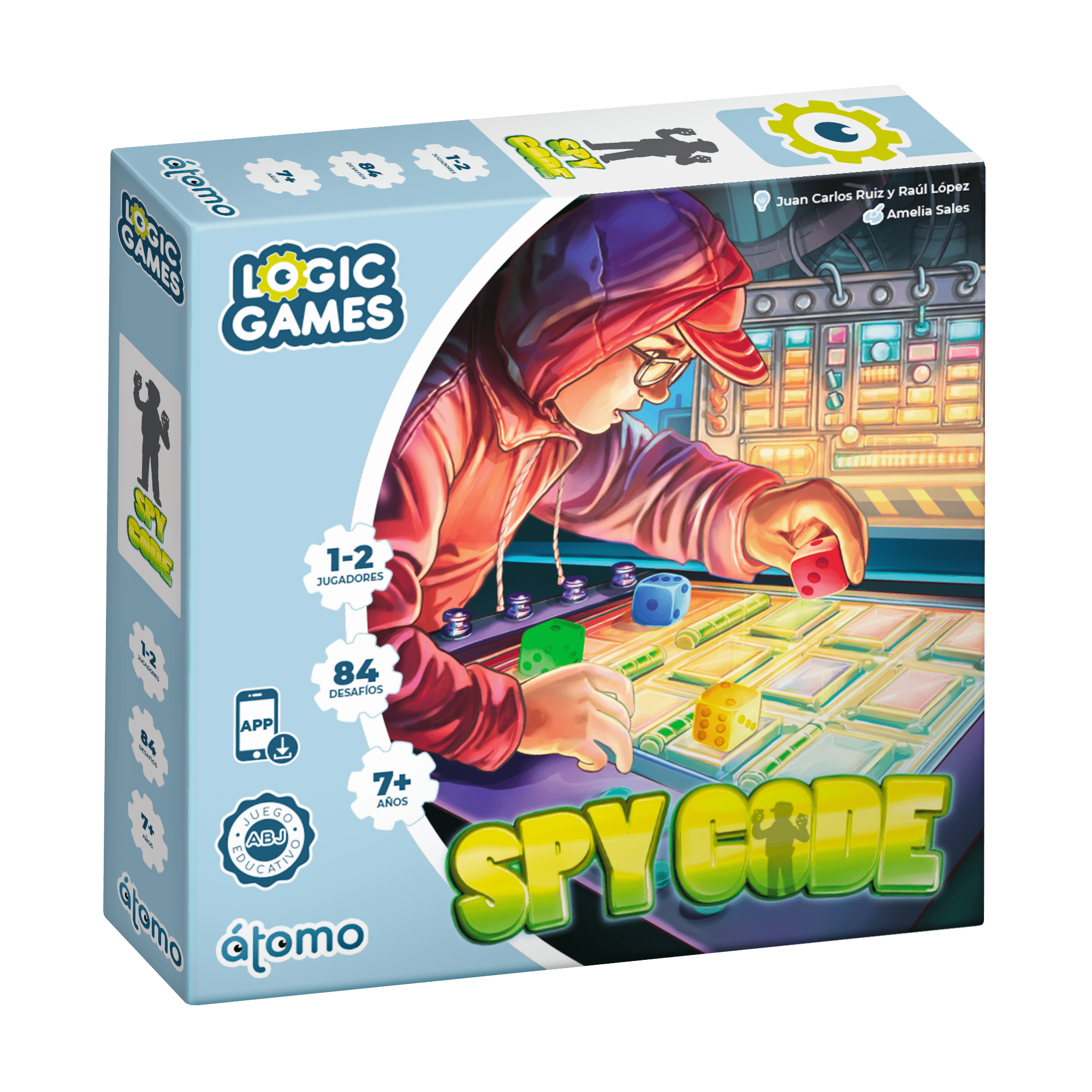 Spy Code de Átomo Games | De Cáscara de Nuez | concentración, estimulación cognitiva, autonomía, atención	