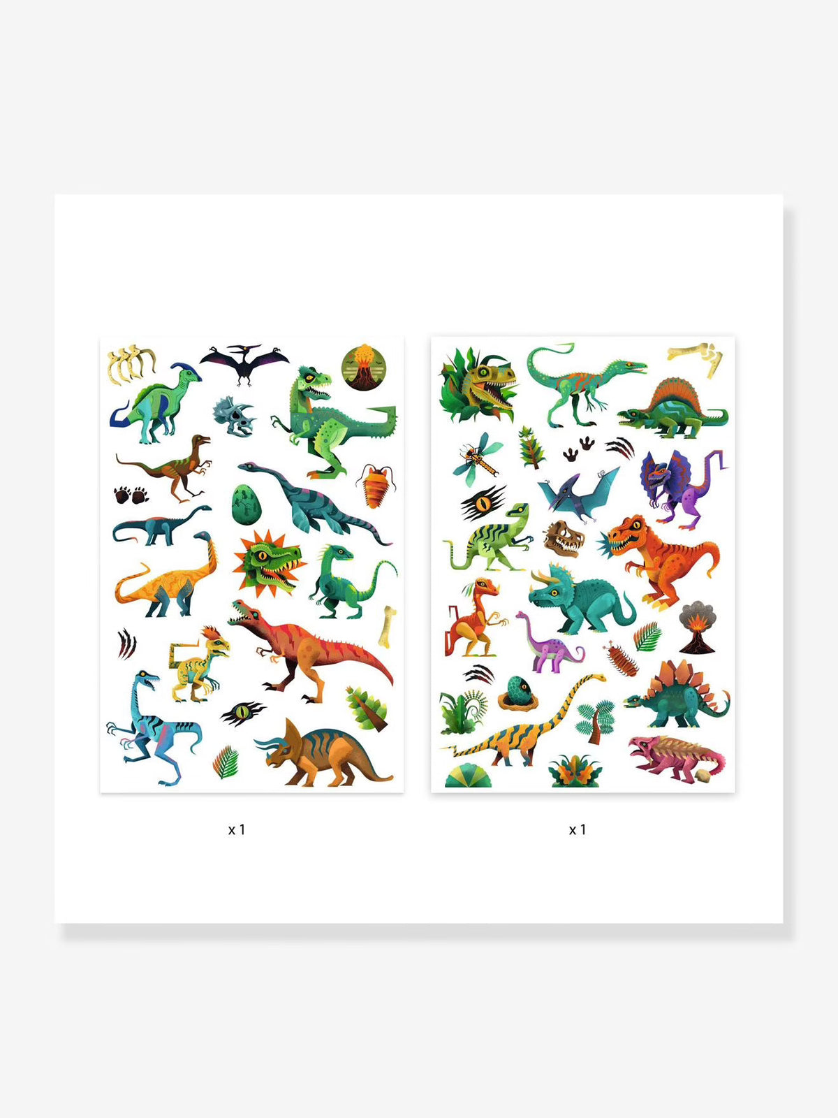 TATTOOS Dino de Djeco | De Cáscara de Nuez | creatividad, autoestima, expresión emocional, juego libre