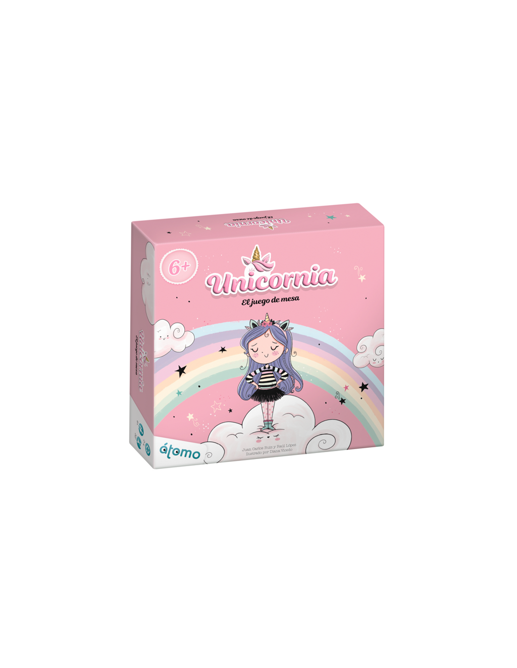 Unicornia de Átomo Games | De Cáscara de Nuez | concentración, habilidades sociales, estimulación cognitiva, tolerancia a la frustración
