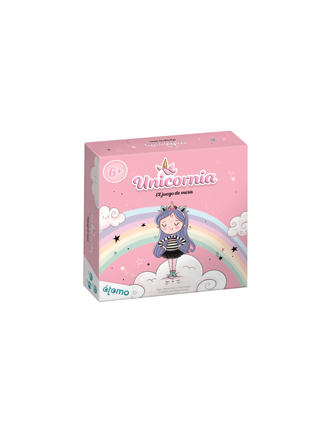 Unicornia de Átomo Games | De Cáscara de Nuez | concentración, habilidades sociales, estimulación cognitiva, tolerancia a la frustración

