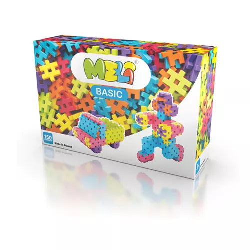 Meli basic 150 piezas | De Cáscara de Nuez | creatividad, motricidad fina, concentración, juego libre