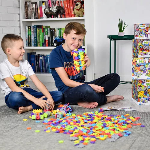 Meli basic constructor 200 piezas | De Cáscara de Nuez | autonomía, estimulación cognitiva, creatividad, concentración