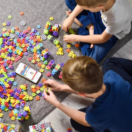 Meli basic constructor 100 piezas | De Cáscara de Nuez | estimulación cognitiva, autonomía, creatividad, concentración