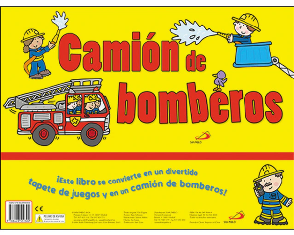 CONVERTIBLE CAMIÓN DE BOMBEROS