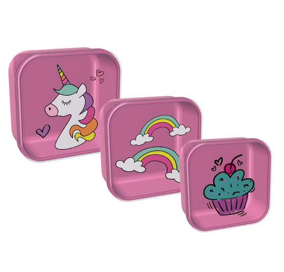 Set Cajitas I-total Unicornio