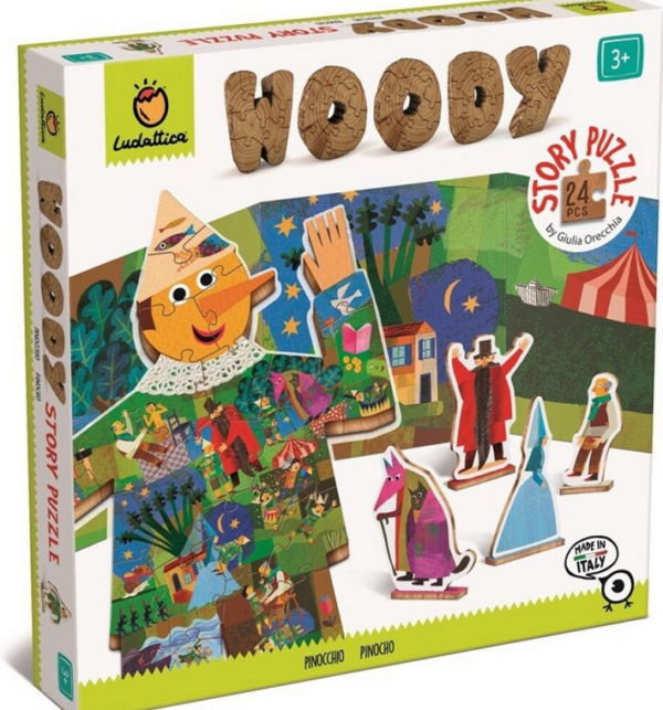 Woody Story Puzzle Pinocho